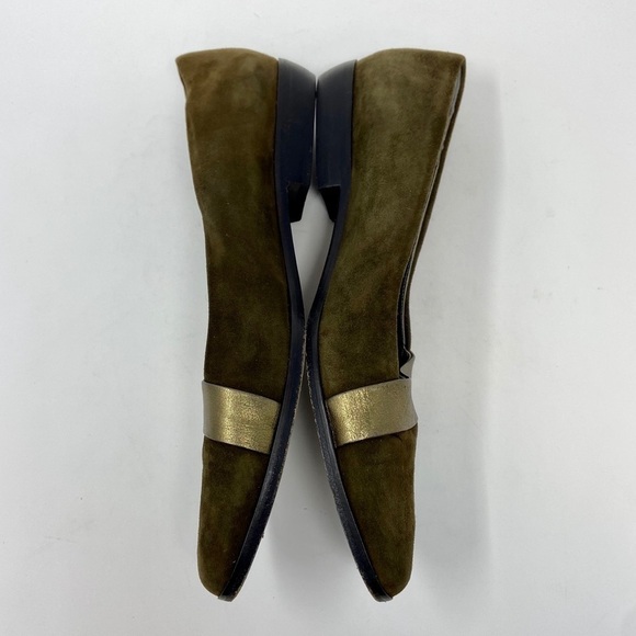 Paloma, Made In Italy, Dark Green Slip On Shoes - Picture 6 of 8